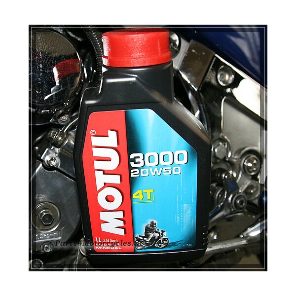 Motorrad Motul 20W50 Motoröl Mineralisch T4  4L