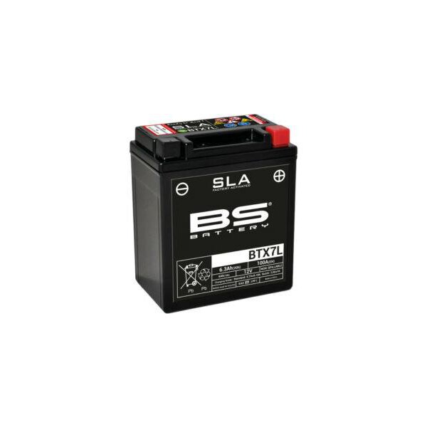 Batterie Typ BS YTX7L-BS