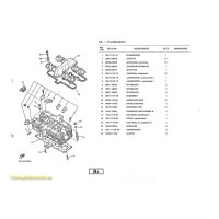 Nr 5 DICHTUNG Schraube Seitlich Kopf