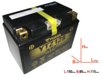 Batterie YUASA YTZ12S 12V/11AH