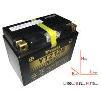 Batterie YUASA YTZ12S 12V/11AH